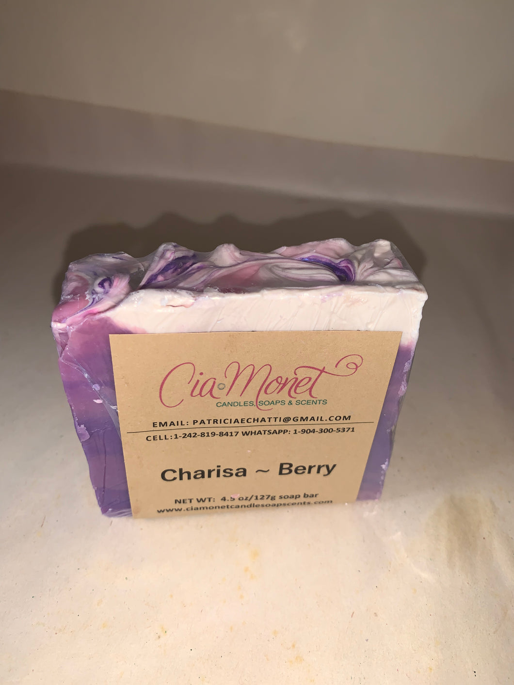 Charisa Berry Soap Bar
