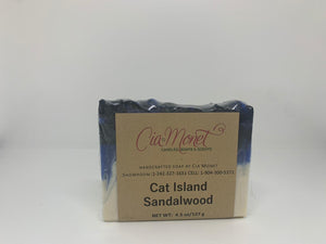 Cat Island Sandalwood Bar Soap