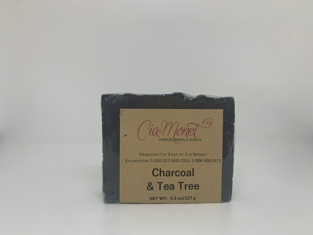 Charcoal & Tea Tree Facial/Body Soap